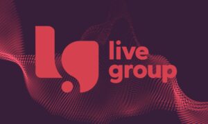 live-group-logo-particle-flow