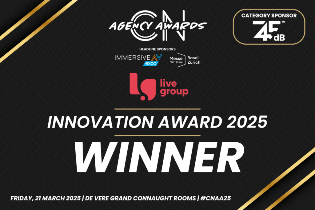Live Group win the CN Agency Award