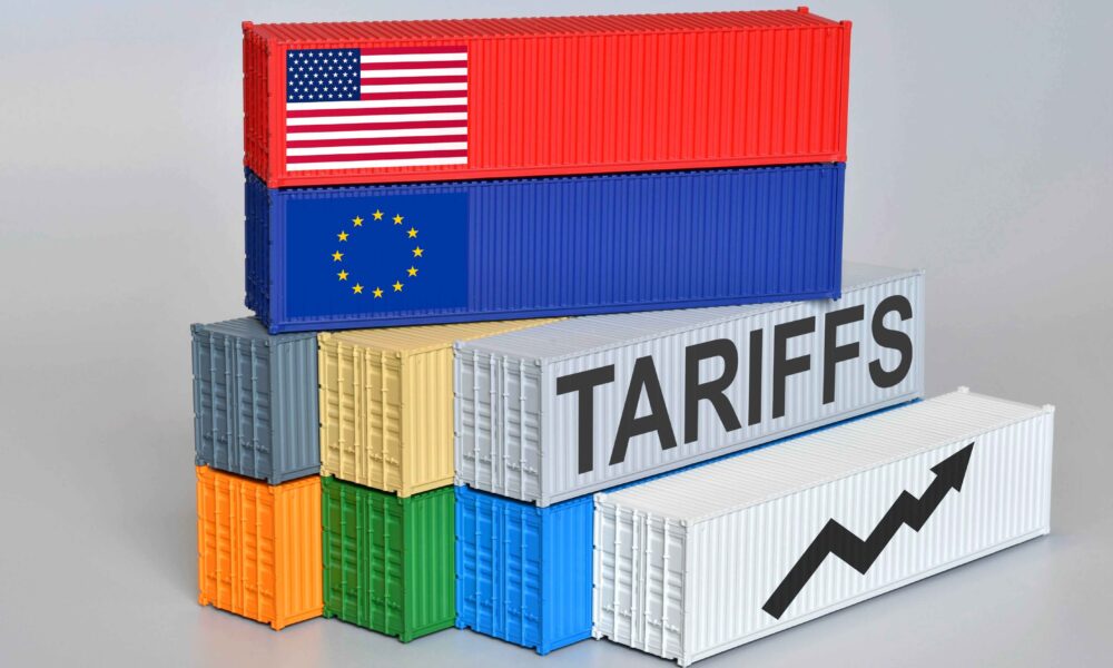 How will events in UK and Europe be affected by US tariffs.