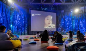 Quiet room for wellbeing at event conference