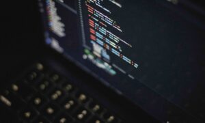 Text on a screen symbolising the attention economy and how overloading communication causes the attention recession.