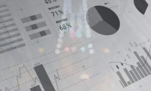 Graphs showing average dwell time of delegates across different event zones and sessions, highlighting which areas held attention longest