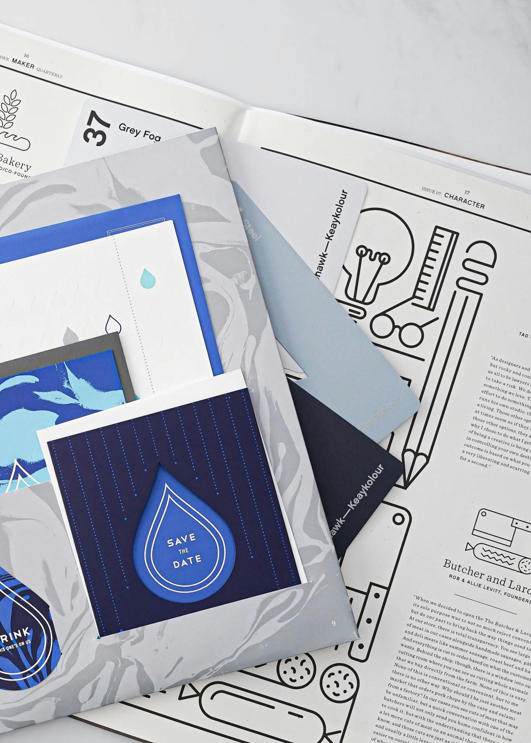 Branding kit displayed at a live event to enhance events brand awareness and build brand credibility