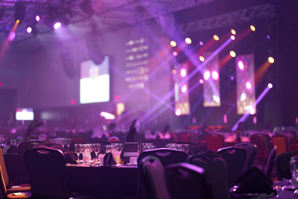 Corporate event space, an example of end-to-end event management